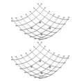 thumbnail image 1 of Fruit Stand Holder2PCS Stainless Steel Fruit Fruit Basket Bowl Vegetable Rack World-Class Design, 1 of 5