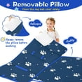 thumbnail image 3 of Paw Print Toddler Nap Mats for Kids Preschool,Sleeping Mat Bag or Kids,Toddler Sleeping Bag,Toddler Nap Mat or Daycare, 3 of 6