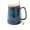 Blue, variant on Extra Large Ceramic Coffee Mug with A Big Handle,Jumbo Tea and Coffee Cup for Office and Home,With Spoon and Wooden Lid,Dishwasher and Microwave Safe(Blue)