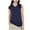 Blue, variant on fatyb Tank Tops for Women Loungewear Sleeveless Comfy Shirts Crewneck Casual Womens Loose Pajama Blouses