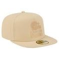 thumbnail image 3 of Men's New Era  Light Beige Cleveland Browns Color Pack A-Frame 59FIFTY Fitted Hat, 3 of 5