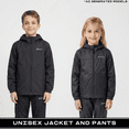 thumbnail image 2 of Arctix Kids Stream Rain Jacket, Black, 3T, 2 of 9