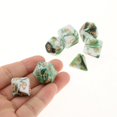 thumbnail image 4 of Maoww Polyhedral Dice Board Games Double-Colors Family Games for Dnd Rpg Mtg White Green, 4 of 4