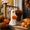 #1Halloween Ghost Decoration with Candy Bowl, variant on Light Up Ghost Pumpkin Candy Bowl, LED Glowing Ghost with Detachable Pumpkin Treat Bowl, Halloween Porch Yard Entryway Party Decor