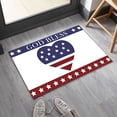 thumbnail image 5 of 16x24 Inch on July 4th Patriotic Independence Day Welcome Doormat Memorial Day Outdoor Doormats Decorative Welcome Mat Front Door Mat Indoor Entrance Spring Decor for Indoor or Outdoor Use, 5 of 5