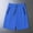 Blue, variant on Bzhegqhd Women's Summer Casual Running Shorts,Solid Colors Knee-Length Ice Silk Quick-Dry Shorts with Drawstring Waist and Pockets