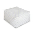 thumbnail image 1 of Retro Rectangle Pouf, Small Polka Dots on a White Background in Pastel Colors Classical Romantic Pattern, Under Desk Foot Stool for Living Room Office Ottoman with Cover, 25", Multicolor, by Ambesonne, 1 of 4