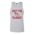 thumbnail image 1 of Adult Room Themes Schrute Farms Bed & Breakfast Sleeveless Tank Top Cotton T-Shirt, 1 of 1
