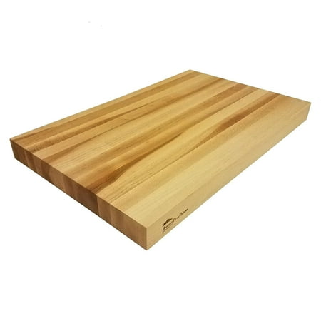 - HomeProShops Wood Butcher Block Cutting Board - 1-1/2