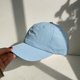 thumbnail image 1 of Gorra De Béisbol Delgada Tapa Suave para Mujer Gorra De Tela Lavable De Secado Rápido Gorra De Estilo Fresco Cara De Hombre Que Muestra Un Pequeño Sombrero De Sombrilla con Protector Solar para El, 1 of 6