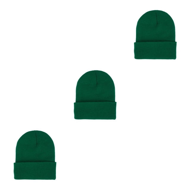 Minnieouse Gorros de la gorrita tejida Gorros de punto Skullcap Color caramelo Sombrero multifuncional Esquí casual Accesorios para el cabello Type1 NO1