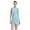 Light Blue, variant on Womens Applique Lyrical Ballet Dance Dress Sleeveless Asymmetric Mesh Tutu Tulle Leotard Red XL