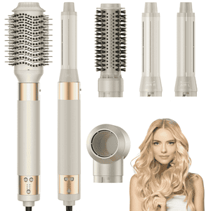 RACCOMB 5-in-1 Hot Air Styler with Negative Ions