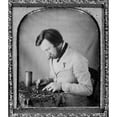 thumbnail image 2 of Occupational Portrait Of A Tinworker Seated At Table With Tablecloth History (24 x 36), 2 of 2