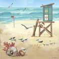 thumbnail image 2 of Phillips, Anita 15x15 White Modern Wood Framed Museum Art Print Titled - Lifeguard I, 2 of 4