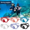 thumbnail image 2 of Swimming Goggles with Tempered Glass Lens High Clarity Anti-fog Ergonomic Adjustable Design Underwater Goggles Swim Glassses, 2 of 7