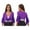 Dark Purple, variant on Women's Flare Sleeve Tassel Crop Top Lace-Up Shawl Tops Belly Dance Gypsy Bolero Shrug Cardigan Red L