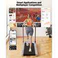 thumbnail image 4 of SSPHPPLIE Folding Treadmills for Home, 0.6-10Mph Folding Treadmill with LCD Display, Portable Treadmill for Jogging and Running, 4 of 9