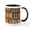 White/Black Inside, variant on CafePress - Bookshelf Books Library Bookworm Reading Mugs - 11 oz Ceramic Mug - Novelty Coffee Tea Cup