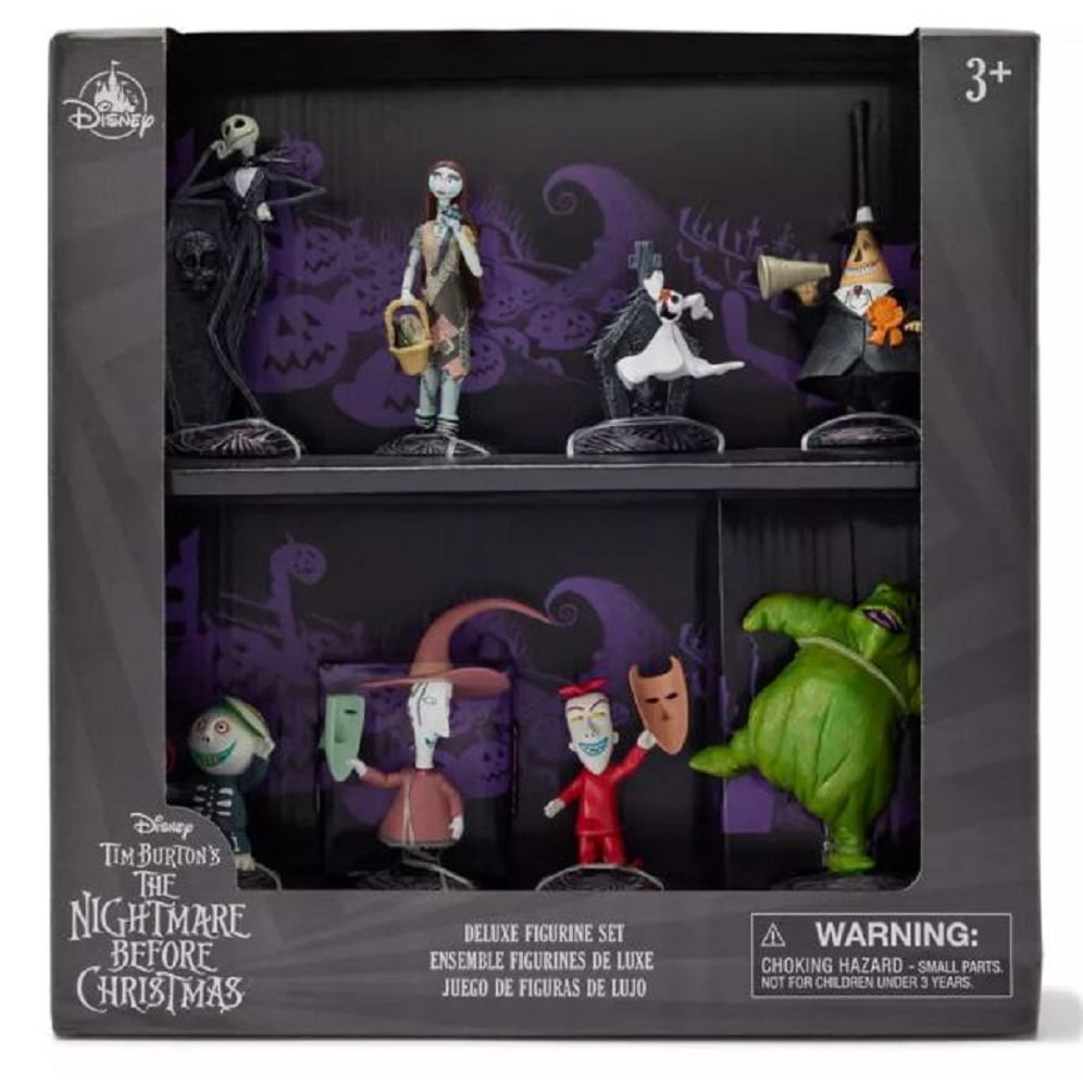 Disney The Nightmare Before Christmas Deluxe Action Figure Set, 9