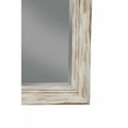 thumbnail image 5 of Farmhouse Style Full Length Leaner Mirror With Polystyrene Frame, Antique White- Saltoro Sherpi, 5 of 5