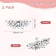 thumbnail image 3 of Decorative Rhinestone Shoe Clips, Removable Fashion Crystal Flower Clips Women Dress/Shoes, 3 of 5
