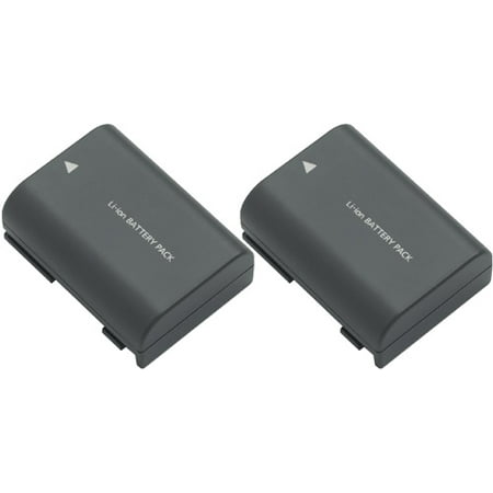 Canon Xti Lcd - 2400mAh Battery for Canon NB-2L NB-2LH Fits Canon EOS Digital Rebel XT XTI Cameras - 2 Pack
