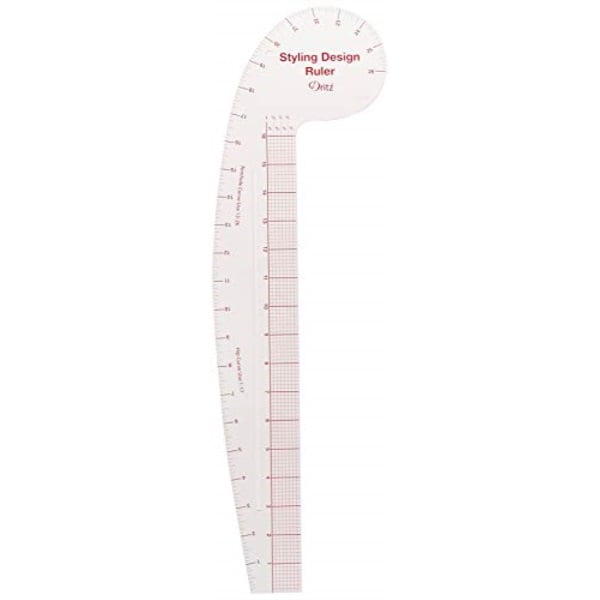dritz styling design ruler rulers & accessories, multicolor Walmart