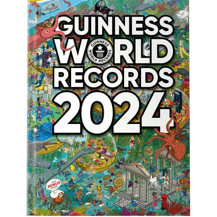 Guinness World Records 2024 2023 Hardcover NEW