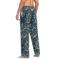 thumbnail image 3 of FORMRS Mens Pajama Pants with Pockets Cotton Sleepwear Lounge Bottoms Sizes S-2XL, Shadowy Forest Pattern, 3 of 7