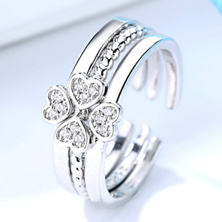 Pandora 4 leaf clover ring cheap