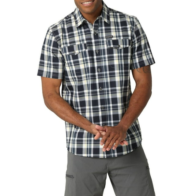 Wrangler Chemise D'extérieur À Manches Courtes Pour Homme