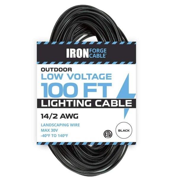 14/2 low voltage landscape wire 100ft outdoor low