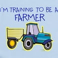 thumbnail image 2 of CafePress - I'm Training To Be A Farmer Infant Bodysuit - Baby Light Bodysuit, Size Newborn - 24 Months, 2 of 4