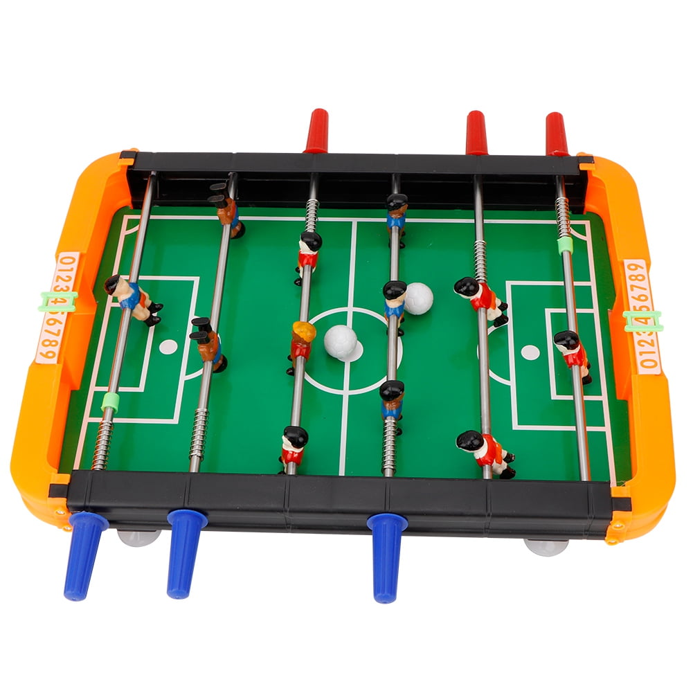 Qiilu Portable Game Foosball Balls Mini Foosball Board Table Soccer