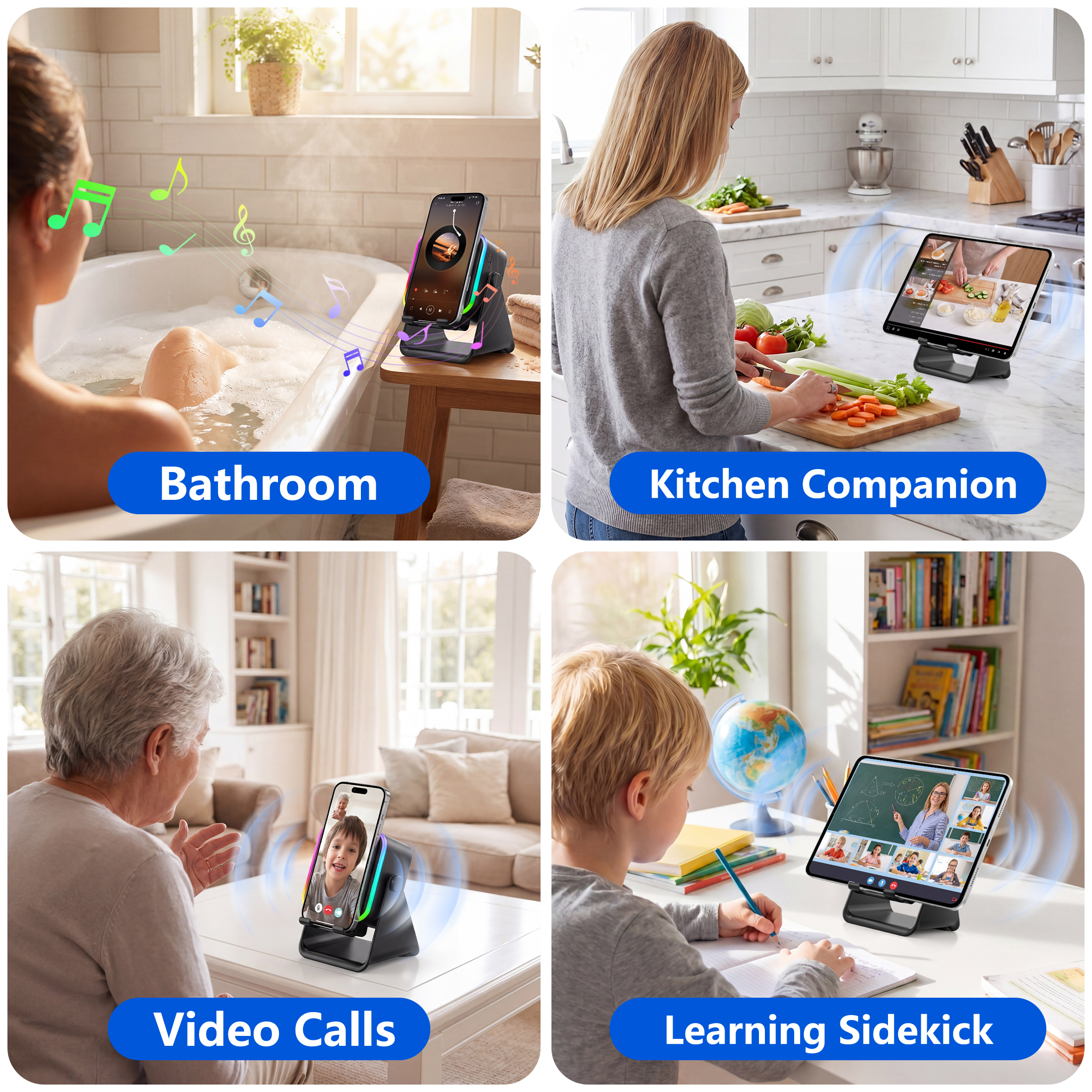 DTIRD 6-in-1 Wireless Induction Bluetooth Speaker photo 7