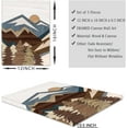 thumbnail image 2 of Boho Mountain Wall Art Framed Mountains Office Canvas 3 Piece Artwork 12x16 Inch for Living Room Bedroom Décor, 2 of 6
