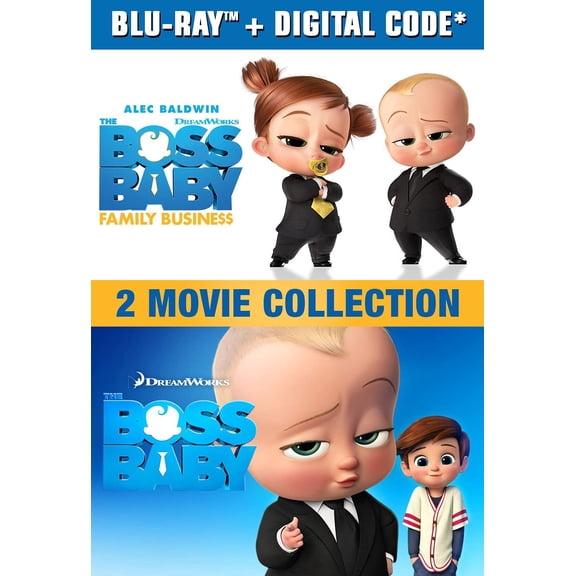 The Boss Baby: 2-Movie Collection (Blu-ray)