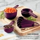 thumbnail image 4 of Juego de tazas medidoras y cucharas KitchenAid Beetroot, 9 piezas, 4 of 5