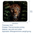thumbnail image 5 of Leopard 8.3x9.8 Inch Square Non-Slip Rubber Bottom Mouse Pad, Desk Pad, Desk Mat - Printed Design for Office and Gaming, 5 of 6