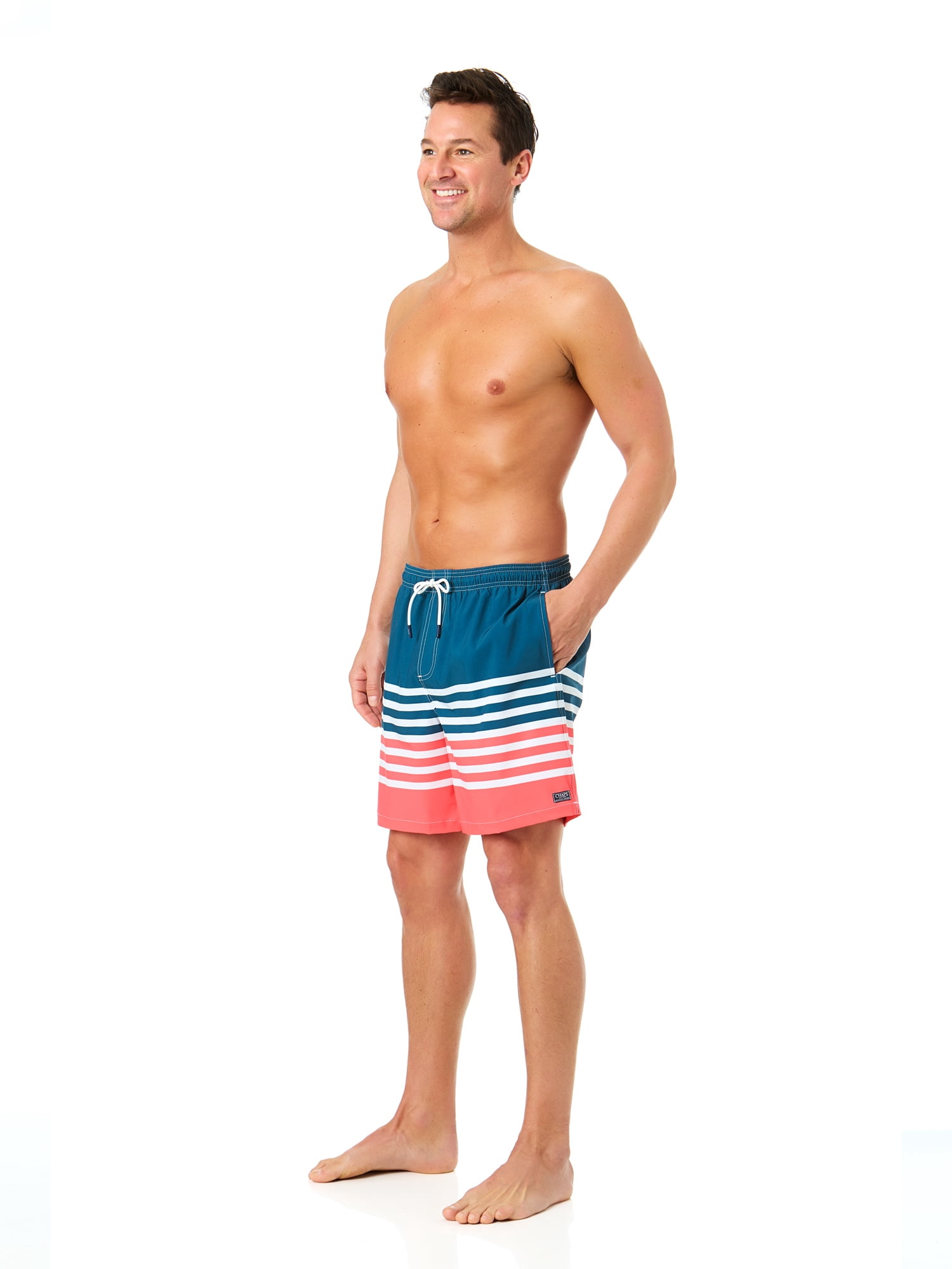 Chaps Mens Swim Trunks, 7" Inseam, Sizes S-3XL