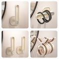 thumbnail image 3 of ADDHAT 2Ud Gancho Adhesivo Beige Para Colgar Sombreros Bolsos Y Accesorios En Pared, 3 of 8
