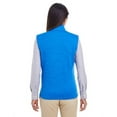 thumbnail image 2 of Devon & Jones Ladies' Newbury MÃ©lange Fleece Vest, 2 of 3