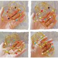 thumbnail image 4 of MesaSe Decompression Deformation Soft Steel Magic Flower Basket Hoop 2PCS, 4 of 9