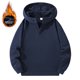 thumbnail image 1 of pstuiky manga larga de hombre, Blusa de manga larga con capucha y cordón de color liso para hombre camisetas de hombre xl, 1 of 4