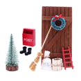 thumbnail image 3 of 9x 1:12 Fairy Door Set DIY Fairy Garden for Architectural Sand Table Layout, 3 of 9
