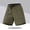 Army Green, variant on Men's Shorts with Pockets Elastic Waist Big and Tall Summer Travel Casual Loose All-Match Sports Breathable Fast-Drying Pants
