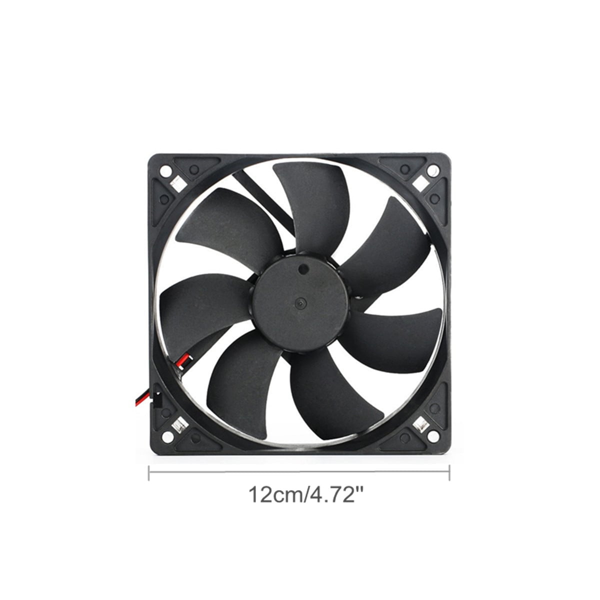 12cm 12V Mining Case PC Computer Cooling Fan High Speed Dual Ball Bearing Cooler