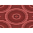 thumbnail image 1 of Ahgly Company Indoor Rectangle Patterned Cranberry Red Area Rugs, 4' x 6', 1 of 1