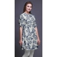 thumbnail image 2 of Bimba Printed Kurtis For Women Short Kurti For Girls Straight Tunic Tops, 2 of 6
